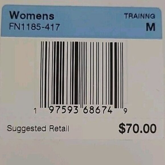 Nike Dri-FIT Team USA Womens Size Med Brief Lined Blue Running Shorts FN1185-417 - Picture 2 of 9